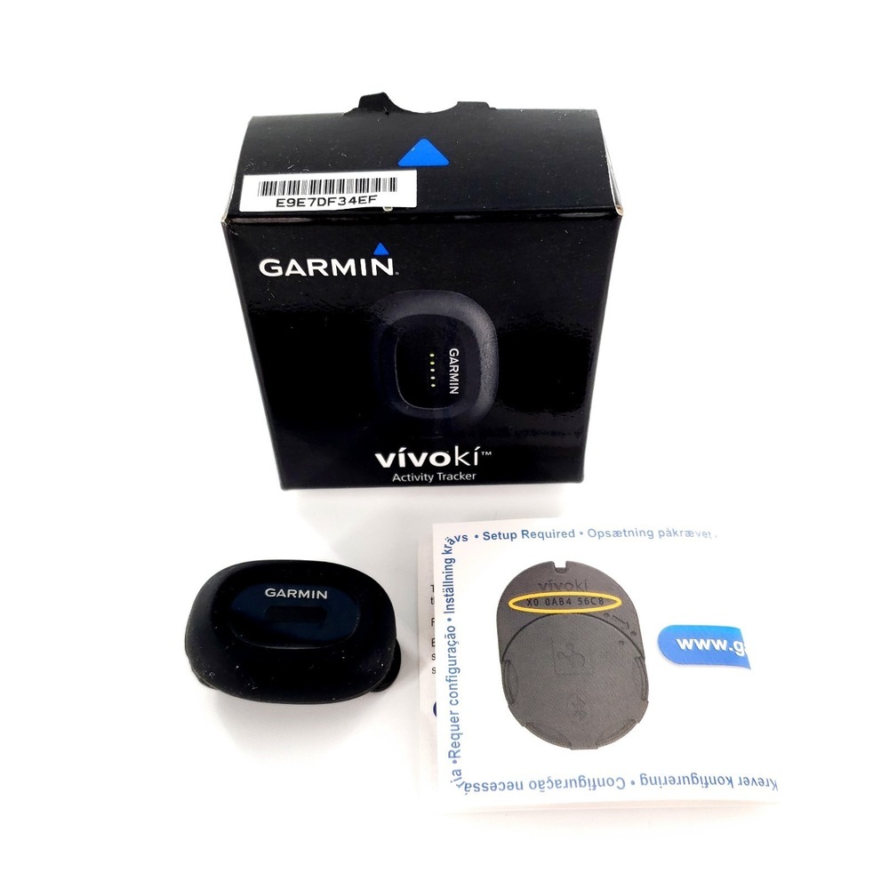 Garmin Vivoki Pedometer Activity Tracker Fitness Step Counter New Battery